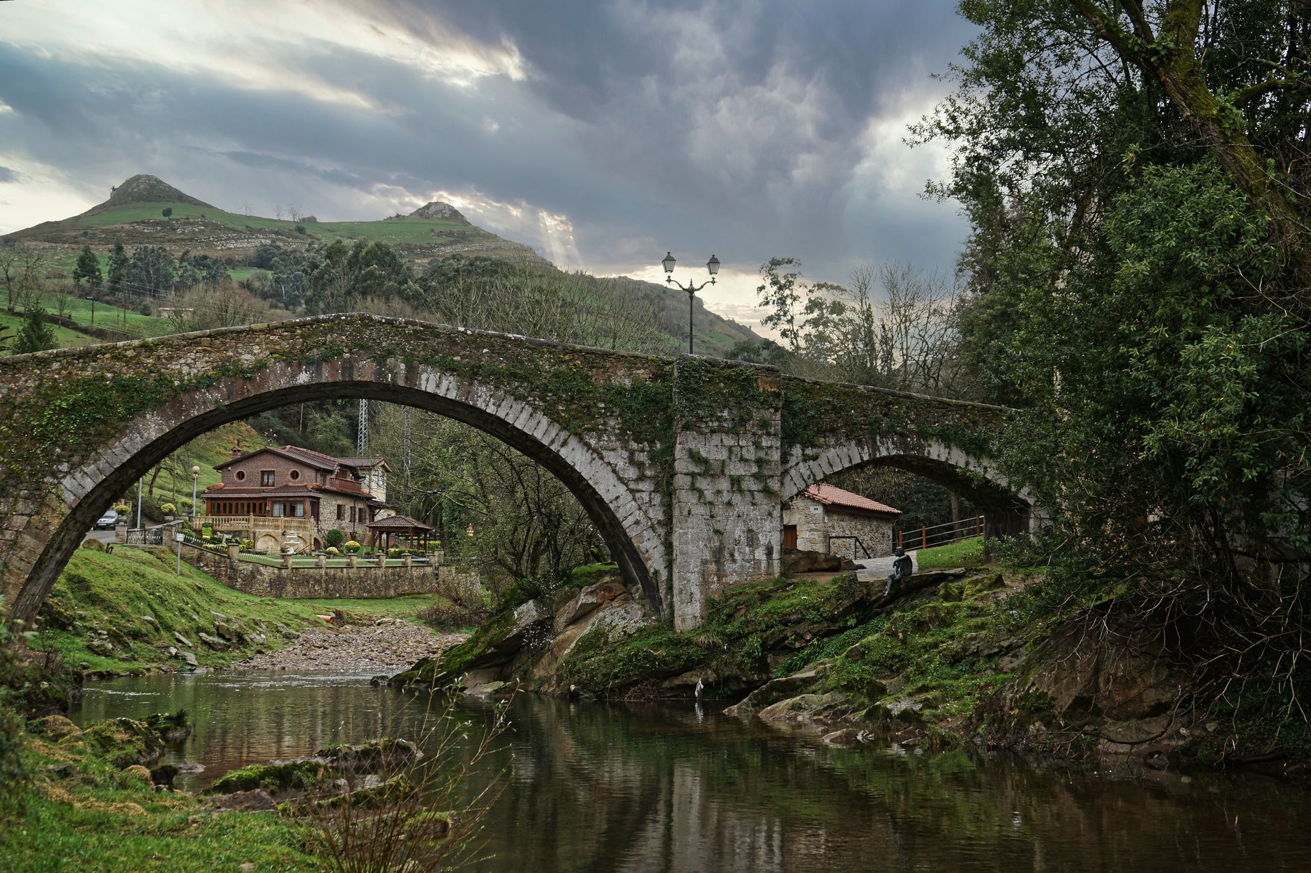 Pueblo y paisaje de Cantabria para planificar paradas en autocaravana